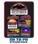 CA to PA 2026 Sticker Pack