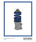 Sticker Coilover Black Silver Blue