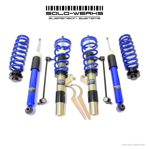Solo Werks S1 Coilover System - BMW F Series (F31 F33 F34) with EDC Delete 2wd