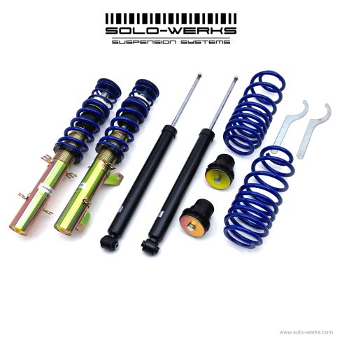 Solo Werks S1 Coilover System - VW (A4 MKIV) Golf Jetta New Beetle Audi TT (8N) 98-05 2wd
