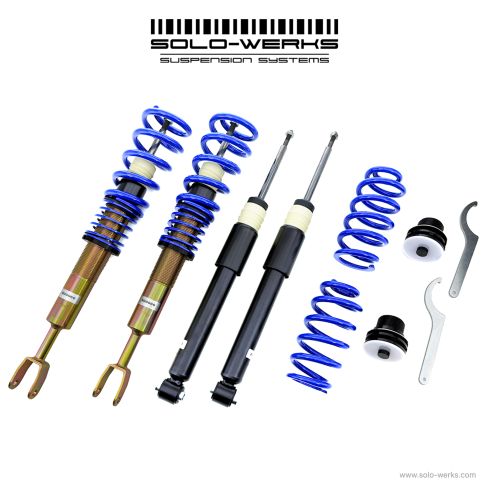 Solo Werks S1 Coilover System - Audi A4 (B6 B7) Sedan 2wd & Quattro