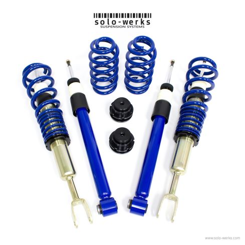 Solo Werks S1 Coilover System - Audi A4 (B6 B7) Avant 2wd & Quattro