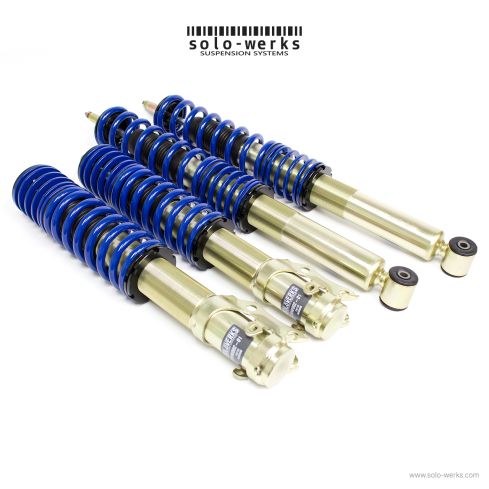 Solo Werks S1 Coilover System - VW (A2 MKII) Golf Jetta 1985-1992 (A3 MK III) Golf Jetta 1993-1998 Corrado 1990-1994 Passat (B3 B4) 2wd 1988-1996