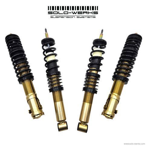 Solo Werks S1 Coilover System - VW Polo, Polo Classic (6N, 6K/V) 10/94-09/99