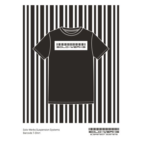 Shirt Solo White Bar Logo